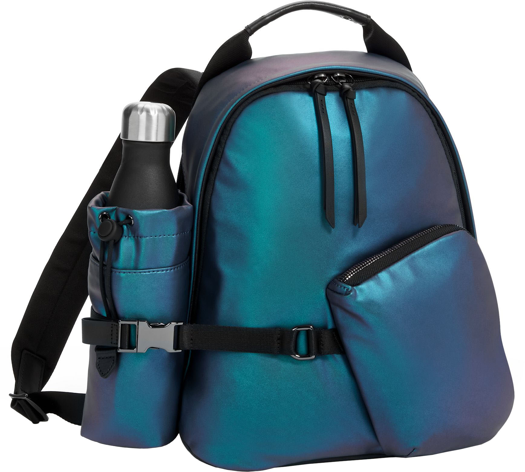 Angle View: TUMI - Devoe Sterling Backpack - Blue