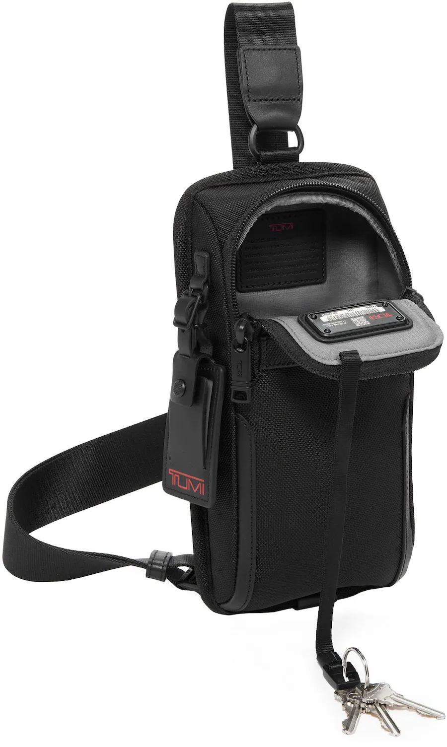 TUMI Alpha Compact Sling Black 142398-1041 Best Buy