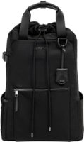 TUMI - Voyageur Fern Drawstring Backpack - Black - Front_Zoom