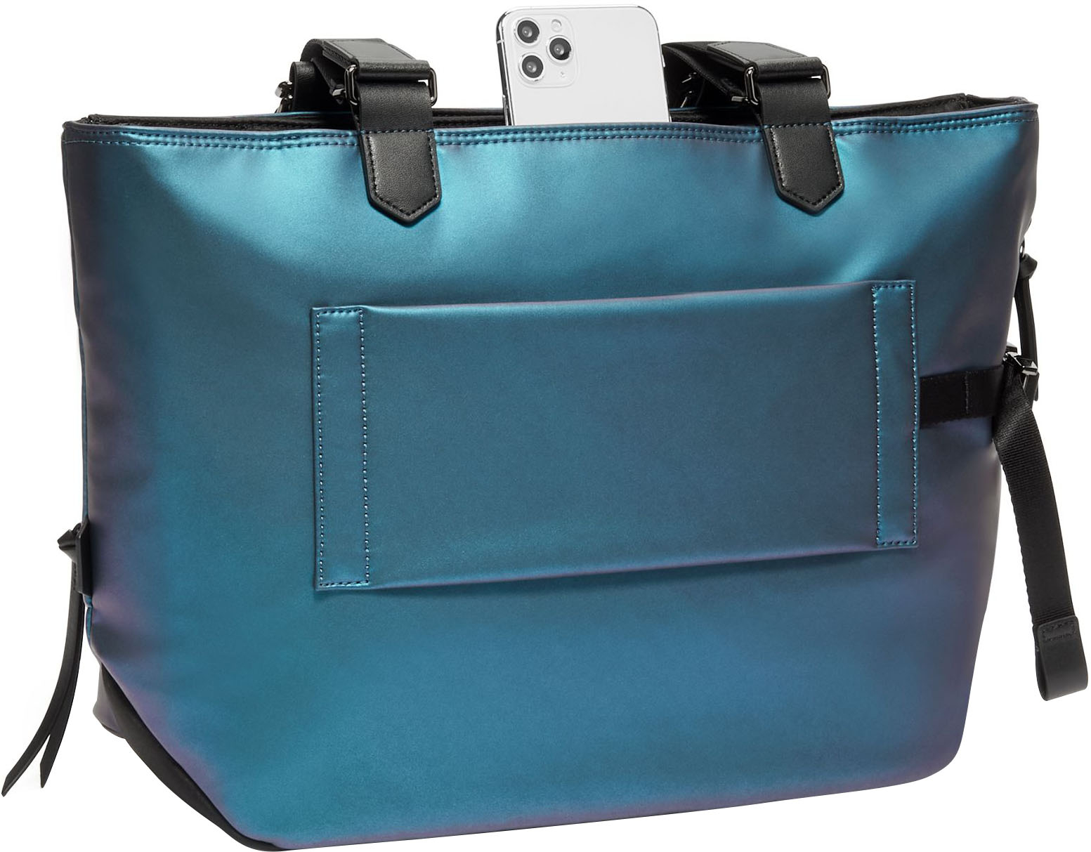 Best Buy: TUMI Devoe Amber Tote Iridescent Blue 142375-9654