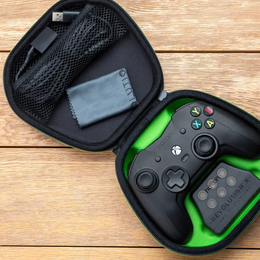 Alt View 15. RIG - Nacon Revolution X Controller for Xbox Series X|S, Xbox One, and Windows 10/11 - Black.