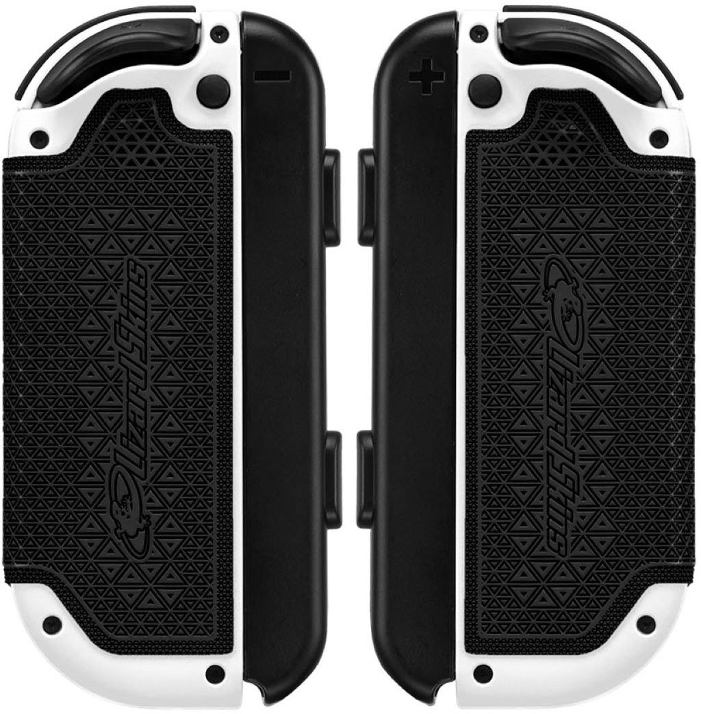 Back View: Lizard Skins - DSP Controller Grip for Switch Joy-Con - Jet Black