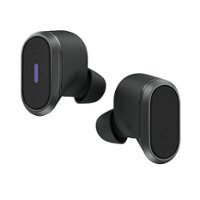 Logitech - Zone True Wireless Bluetooth Earbuds - Black - Front_Zoom