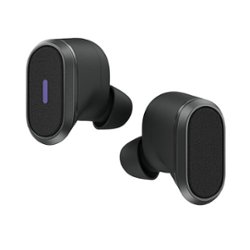 Logitech - Zone True Wireless Bluetooth Noise-Cancelling Earbuds - Graphite - Front_Zoom