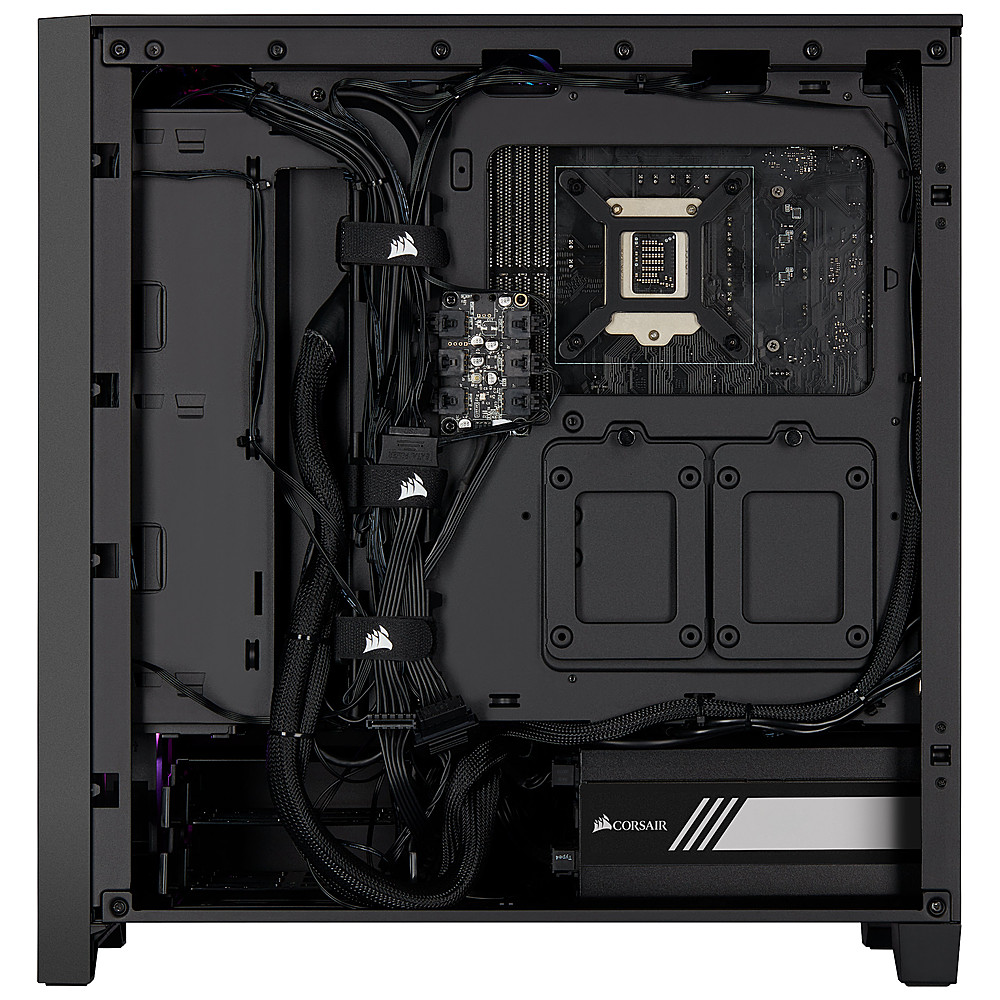 Back View: Skytech Gaming - Legacy Mini Gaming Desktop PC –  Intel Core i5-10400 –  16G Memory –  NVIDIA GeForce GTX1660 –  500G SSD - Black