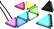 Front. CORSAIR - iCUE LC100 Smart Case Lighting Triangles, Starter Kit - Multicolor.