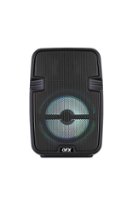 QFX - 4" BT Speaker with LED Light - Black - Front_Zoom