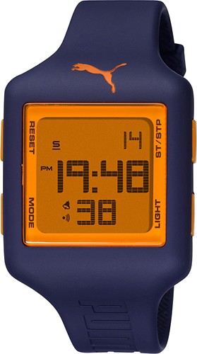 Best Buy: Puma Time Men's Digital Watch Dark Blue PU910791009