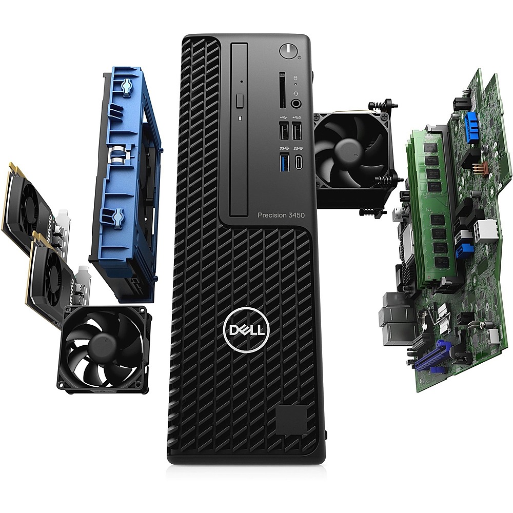 Best Buy: Dell Precision 3000 SFF Workstation Intel i7-11700 NVIDIA Quadro  P620 GB 16 GB Memory 512 GB SSD Black 3X5G6