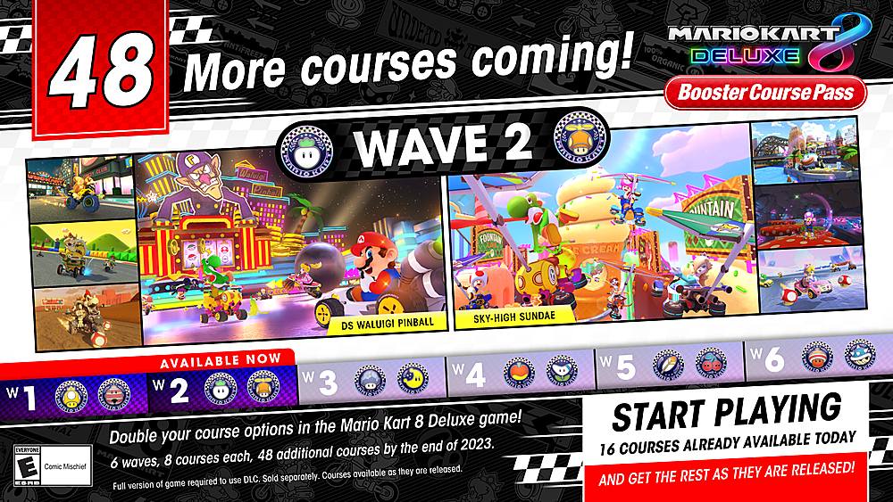 Mario Kart 8 Deluxe – Booster Course Pass Nintendo Switch – OLED Model, Nintendo  Switch, Nintendo Switch Lite [Digital] 117293 - Best Buy