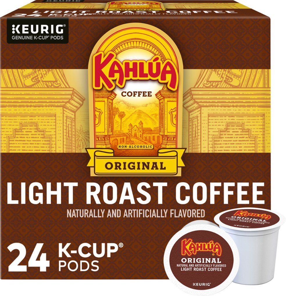 Zoom in on Front Zoom. Kahlua - Original K-Cup Coffee Pods 24 Pack.