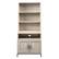 Front. Walker Edison - Contemporary 2-Door Hutch Bookshelf - Birch.