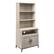 Left. Walker Edison - Contemporary 2-Door Hutch Bookshelf - Birch.