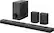 Angle. LG - 9.1.5 Channel Soundbar with Wireless Subwoofer, Dolby Atmos and DTS:X - Black.