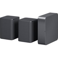 LG 140W Wireless Rear Channel Speakers (Pair, Black)
