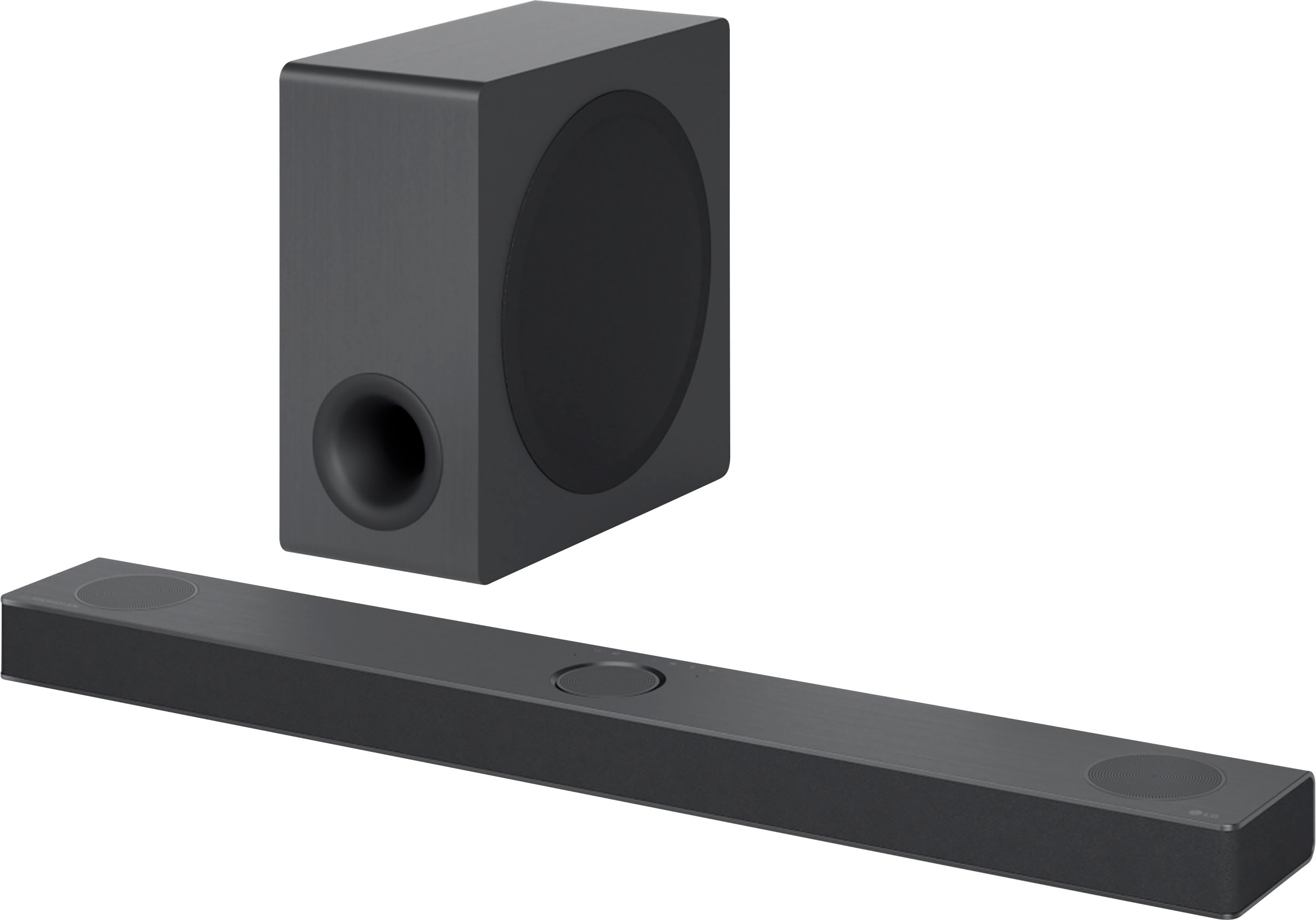 LG 3.1.3 Channel Soundbar with Wireless Subwoofer, Dolby Atmos and DTS:X  Black S80QY - Best Buy