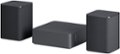 Back Zoom. LG - 5.1.2 Channel Soundbar with Wireless Subwoofer, Dolby Atmos and DTS:X - Black.