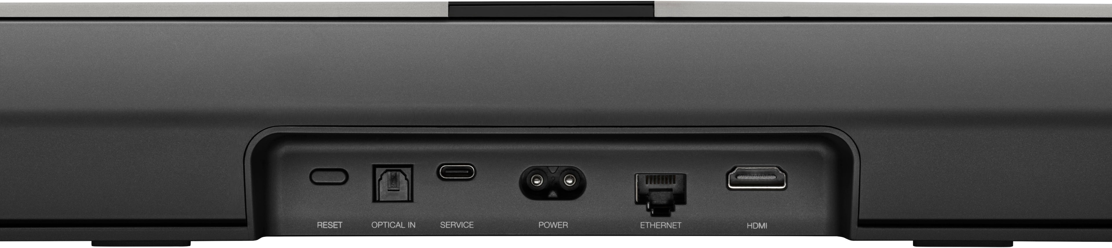 Alt View 1. Bowers & Wilkins - Panorama 3 Atmos Soundbar with Built-In Subwoofer - Black.