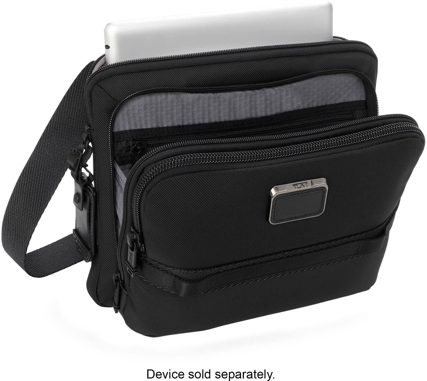 Angle View: TUMI - Alpha Bravo Service Crossbody - Black