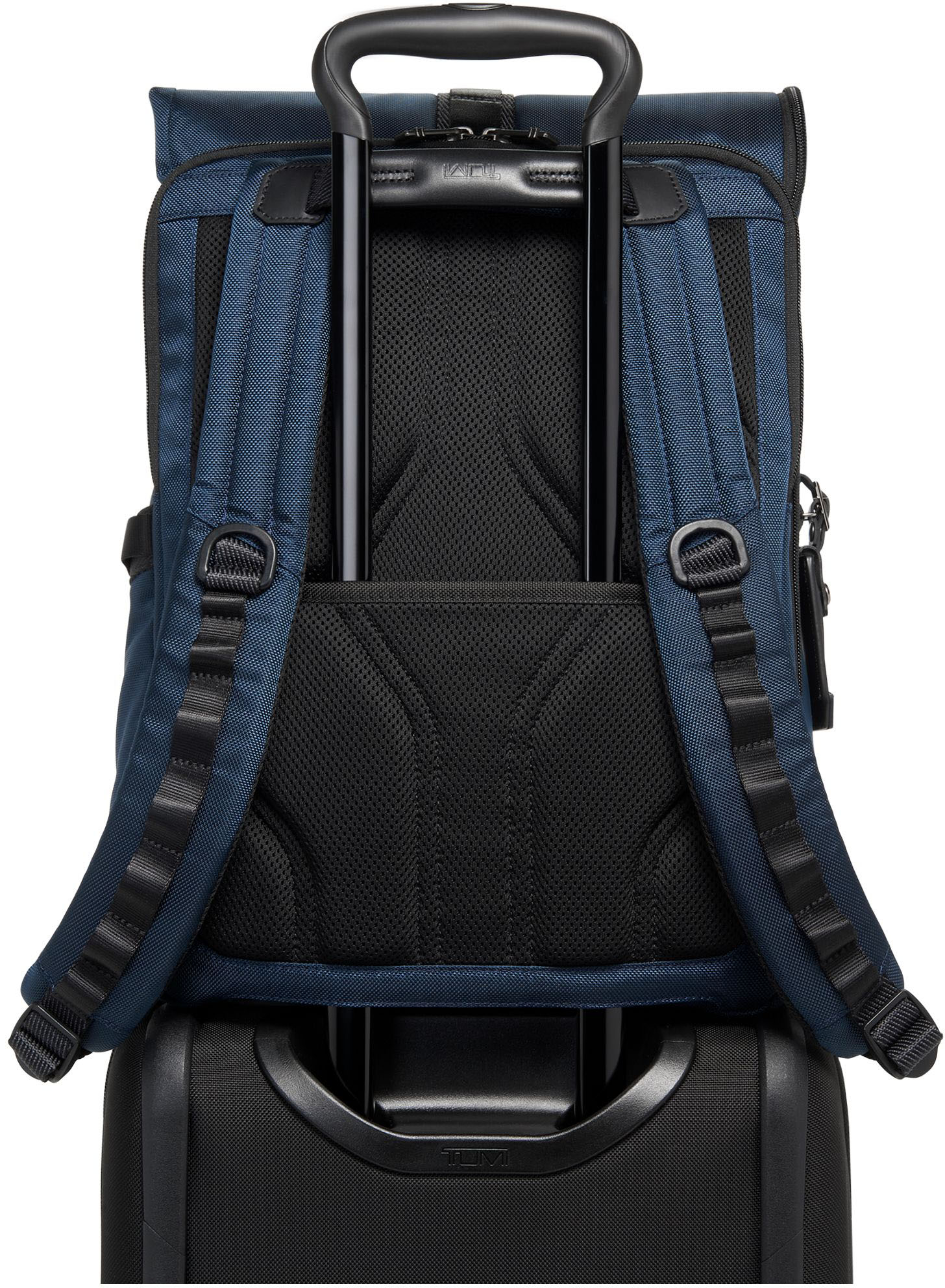Best Buy: TUMI Alpha Bravo Logistics Backpack Blue 142481-1596