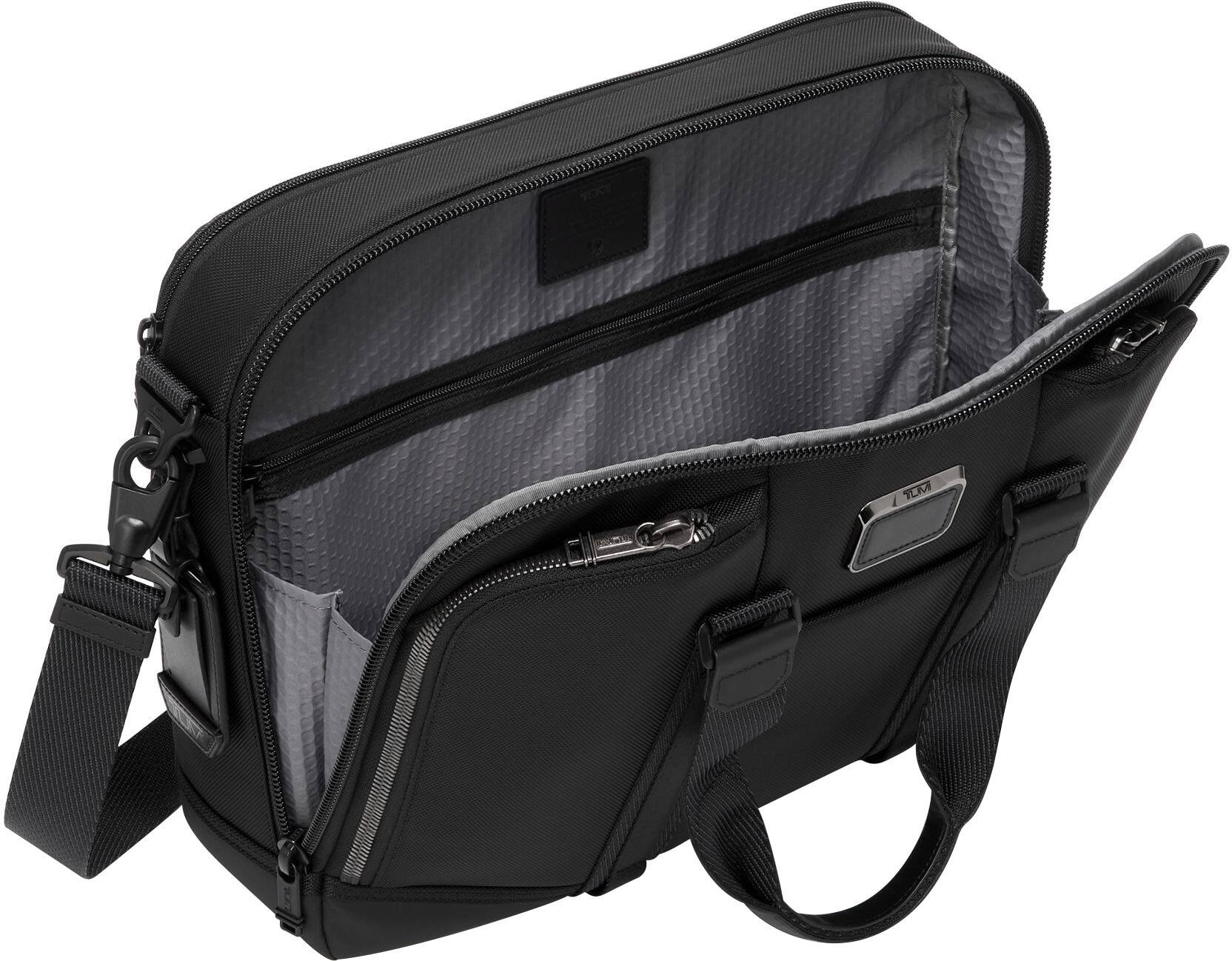 Left. TUMI - Alpha Bravo Advanced Brief - Black.