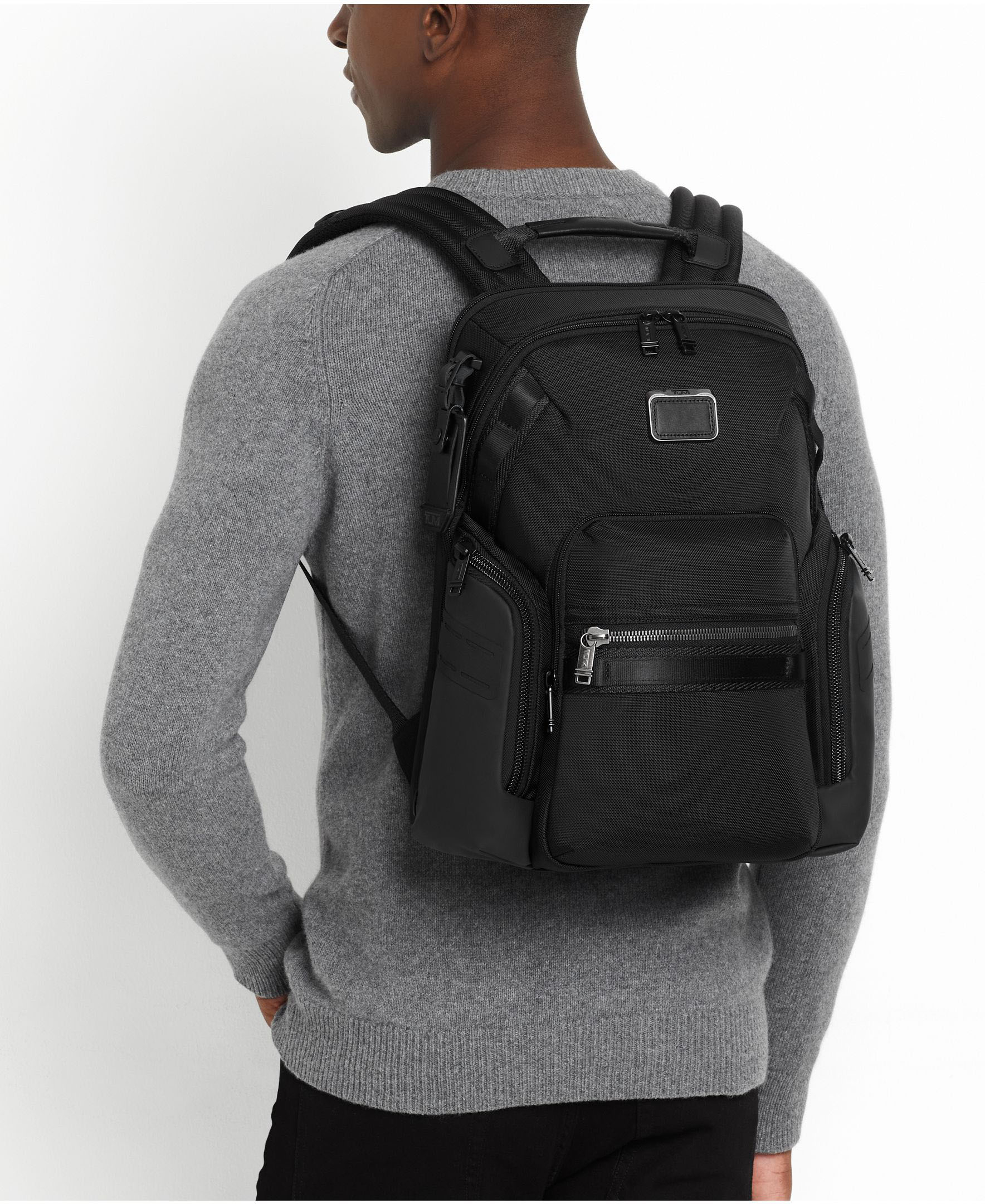Best Buy: TUMI Alpha Bravo Navigation Backpack Grey 142492-1408