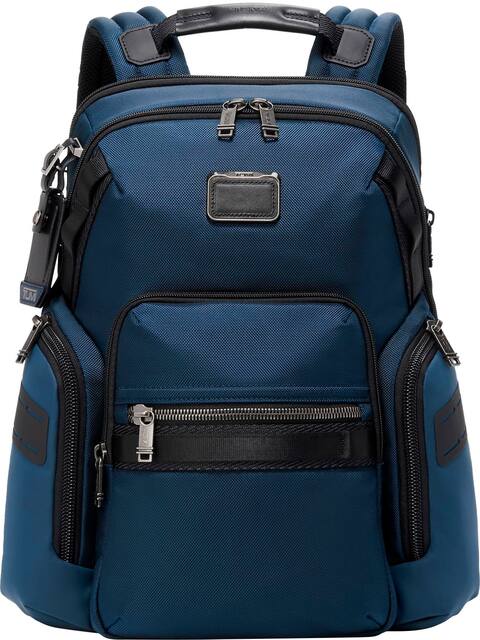 TUMI Alpha Bravo Navigation Backpack Blue 142479 1596 Best Buy