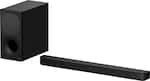 Front. Sony - HT-S400 2.1ch Soundbar with powerful wireless Subwoofer - Black.