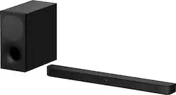 Sony - HT-S400 2.1ch Soundbar with powerful wireless Subwoofer - Black - Front_Zoom