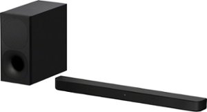Sony - HT-S400 2.1ch Soundbar with powerful wireless Subwoofer - Black - Front_Zoom