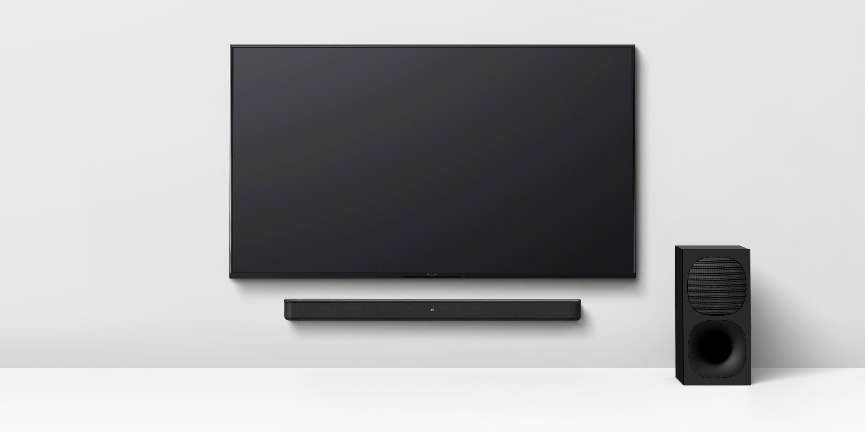Alt View 13. Sony - HT-S400 2.1ch Soundbar with powerful wireless Subwoofer - Black.