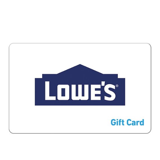 Front. Lowe's - $100 Gift Card.