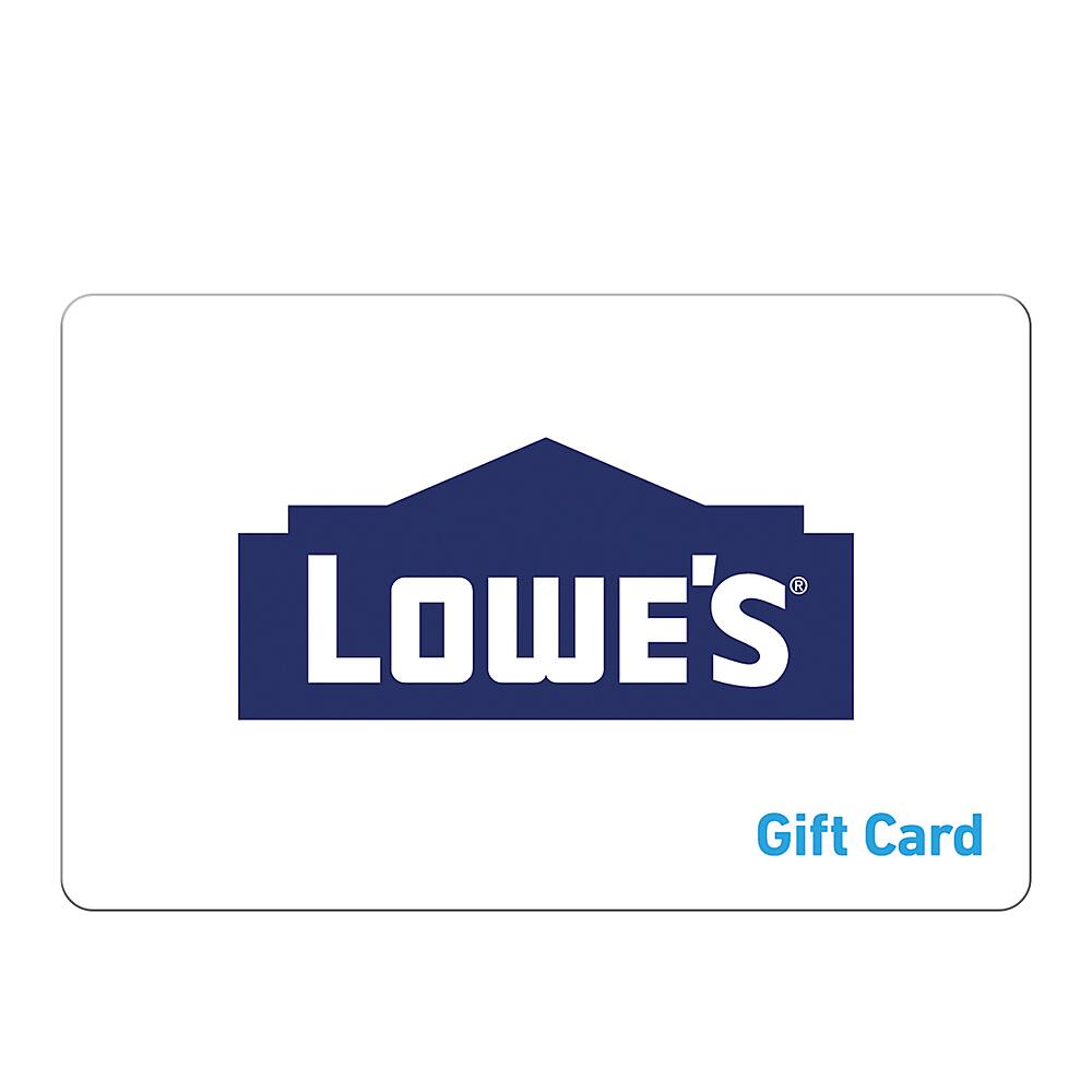 Front. Lowe's - $100 Gift Card.