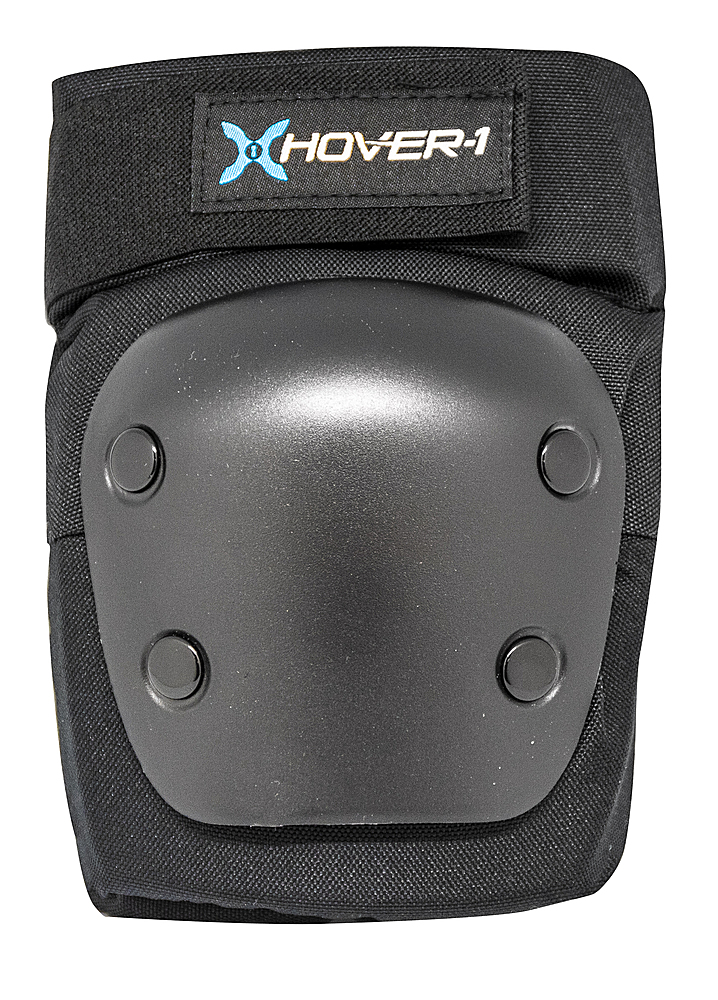 Angle View: Hover-1 - Kids Protective Elbow Pads, Wrist Guards and Knee Pads Set - Black