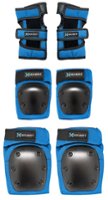 Hover-1 - Kids Protective Elbow Pads, Wrist Guards and Knee Pads Set - Blue - Front_Zoom