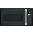 Café - 1.7 Cu. Ft. Convection Over-the-Range Microwave with Sensor Cooking and Air Fry - Matte Black