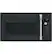Front. Café - 1.7 Cu. Ft. Convection Over-the-Range Microwave with Air Fry - Matte Black.