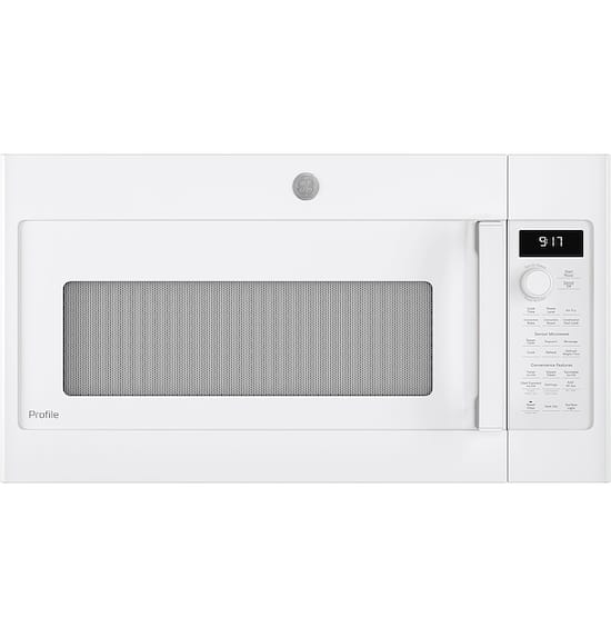 GE Profile™ 1.7 Cu. Ft. Convection Over-the-Range Microwave Oven