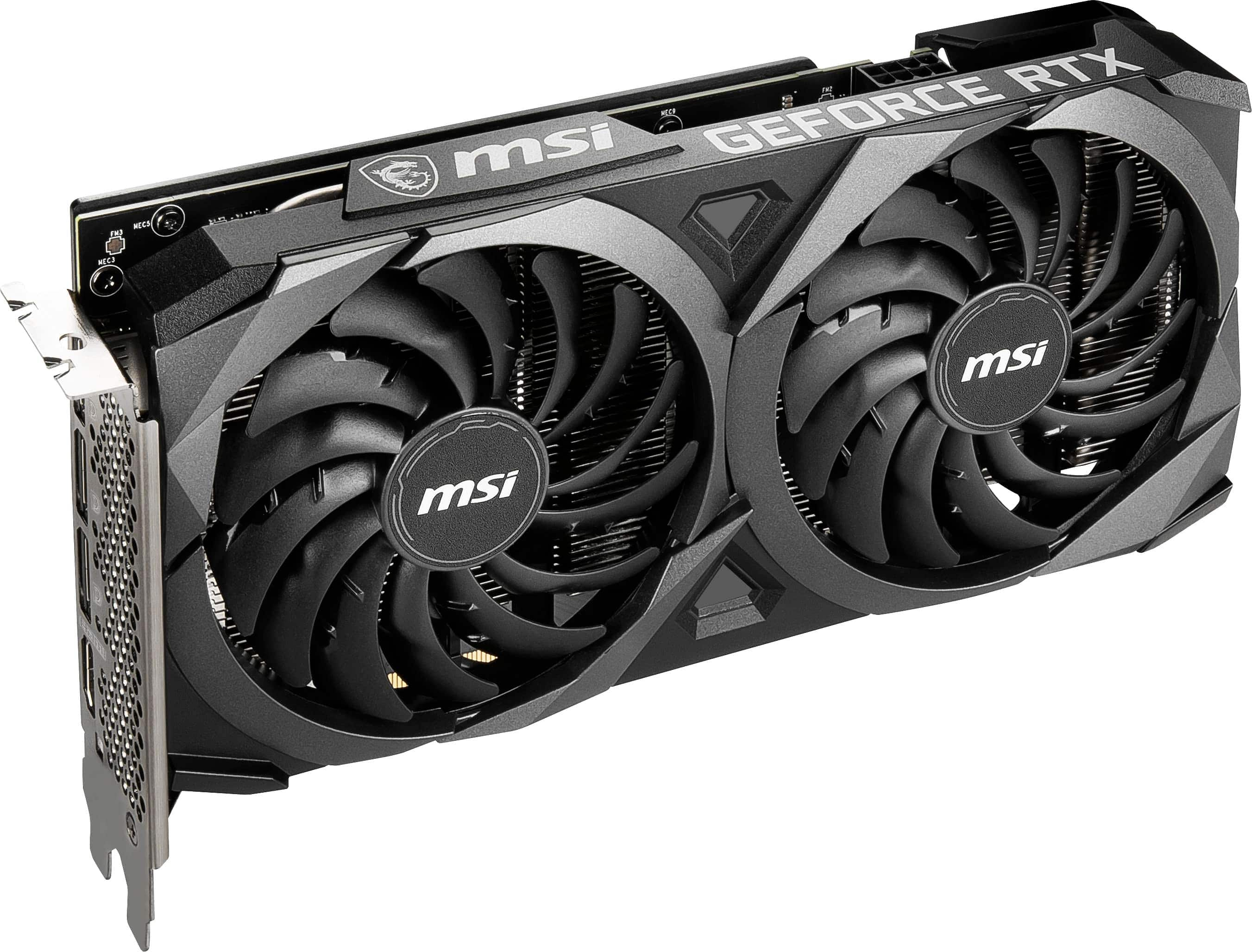 Best Buy: MSI NVIDIA Geforce RTX 3050 Ventus 2X 8G OC 8GB GDDR6