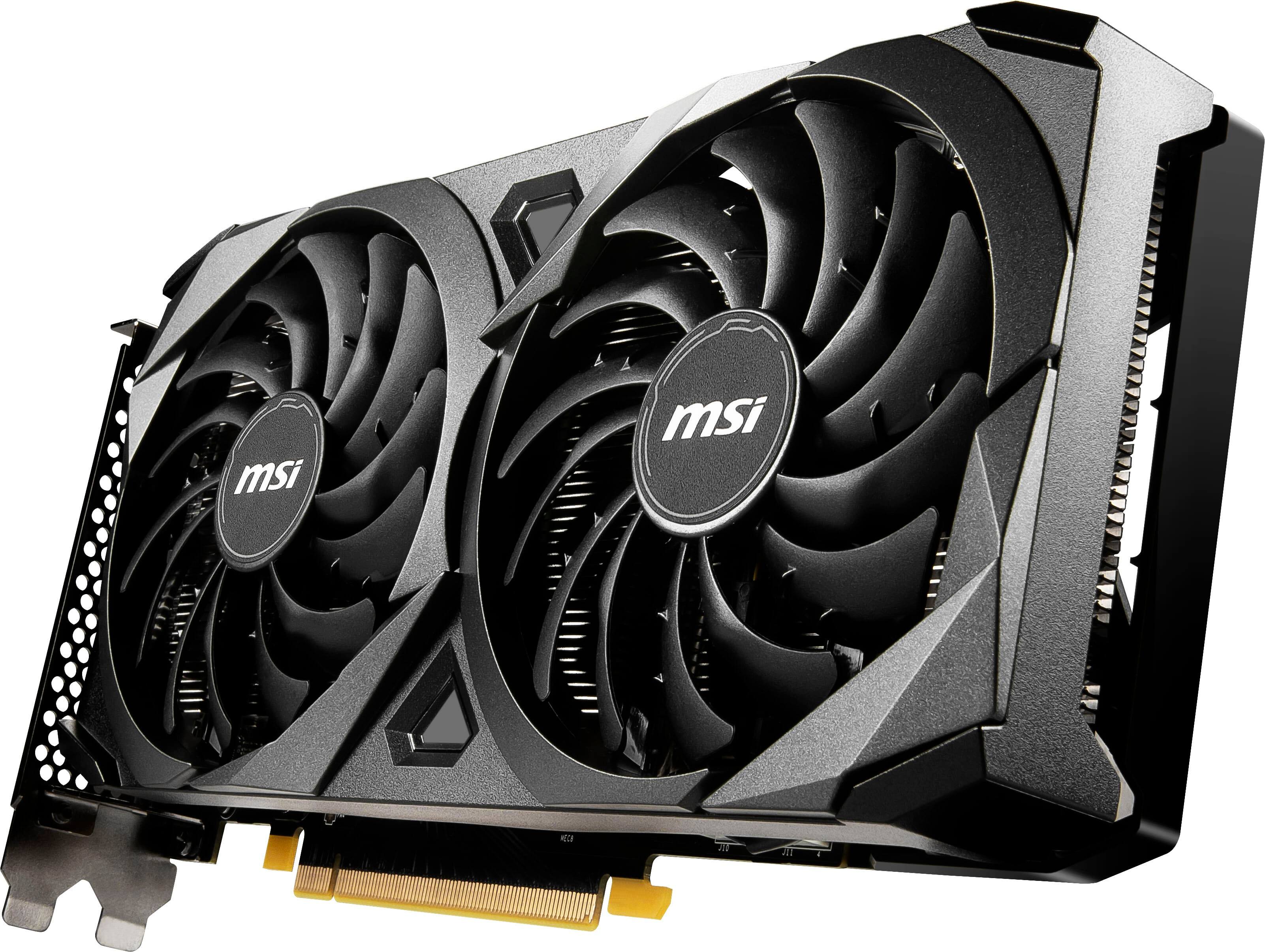 Best Buy: MSI NVIDIA Geforce RTX 3050 Ventus 2X 8G OC 8GB GDDR6 ...