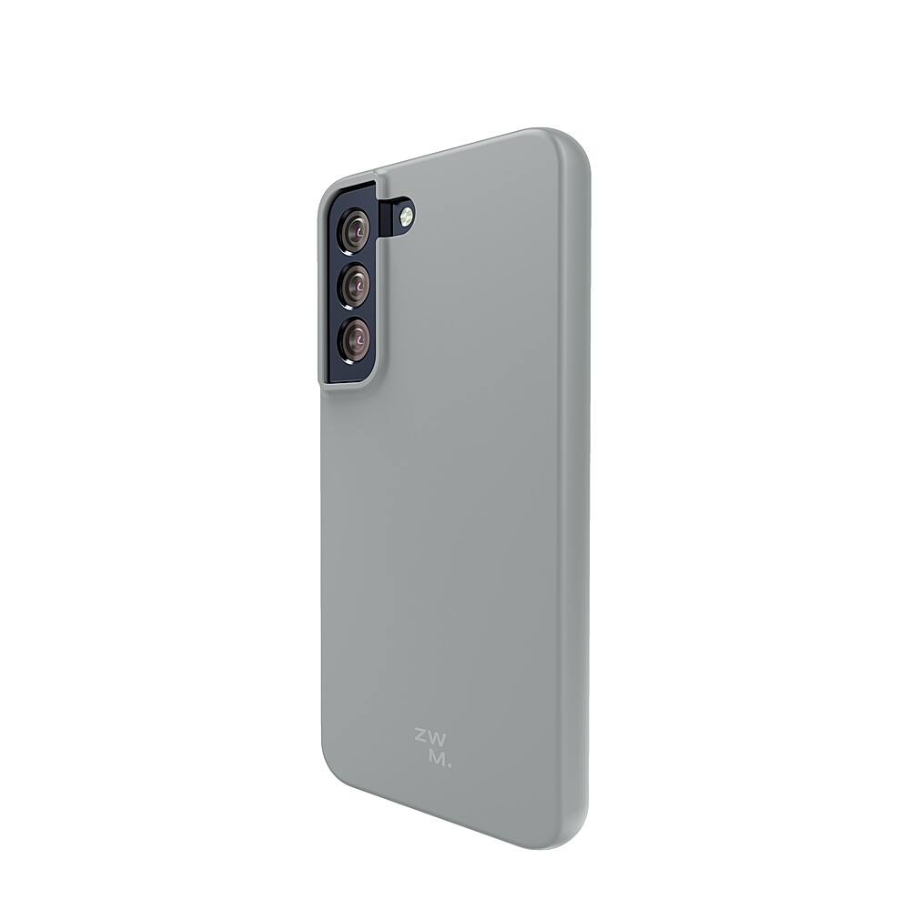 Angle View: Zero Waste Movement - ZWM Samsung Galaxy S22 Phone Case - Grey