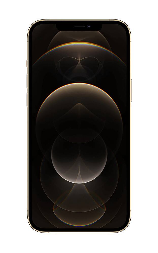 Angle View: Apple - iPhone 12 Pro 128GB GSM/CDMA Fully Unlocked - Gold