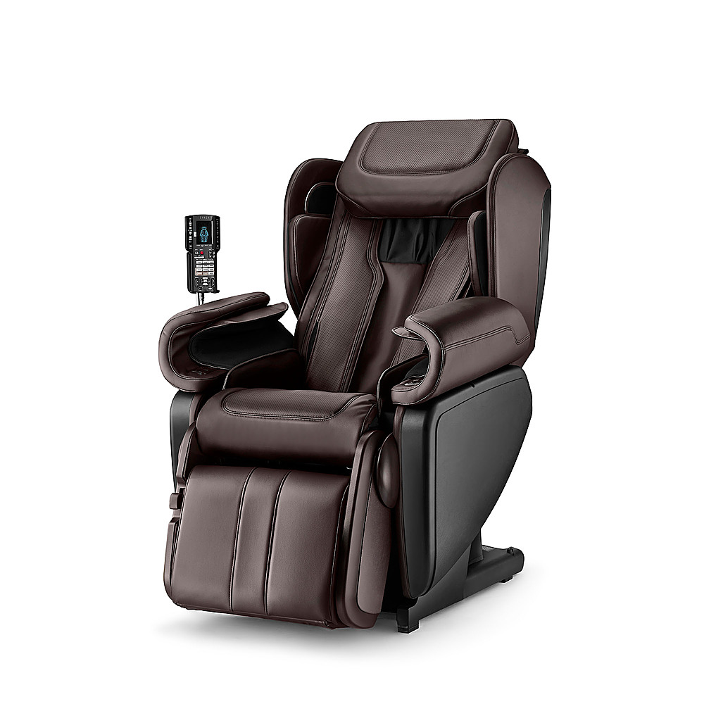 Synca Wellness Hisho SLTrack Zero Gravity Massage Chair Brown Hisho Brown -  Best Buy