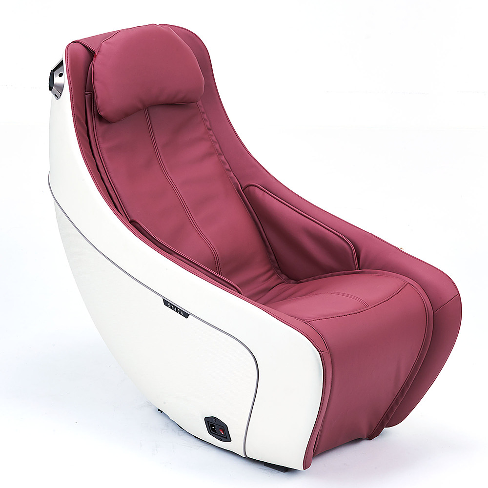 Angle View: Synca Wellness - CirC   SL Track Heated Massage Chair - Wine