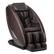 Angle. Inner Balance Wellness - Ji ZeroWall Heated SLTrack Massage Chair - Brown.
