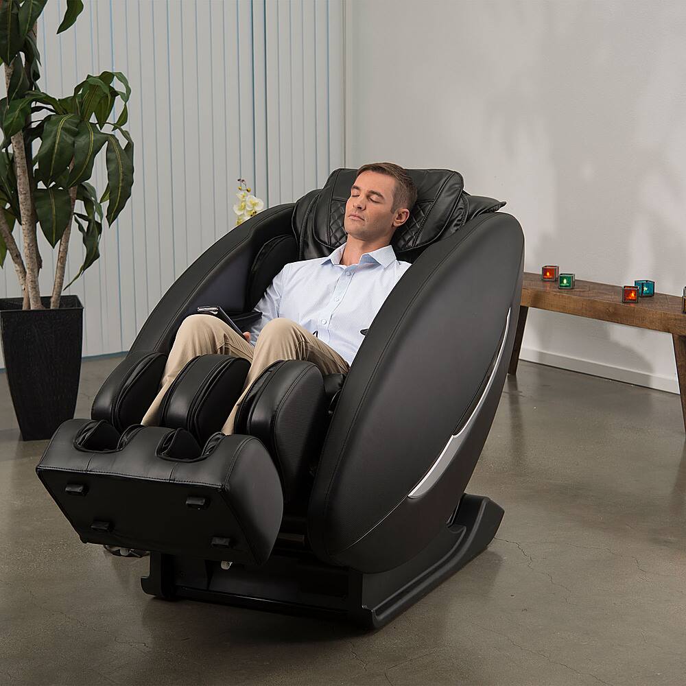 Alt View 17. Inner Balance Wellness - Ji ZeroWall Heated SLTrack Massage Chair - Black.