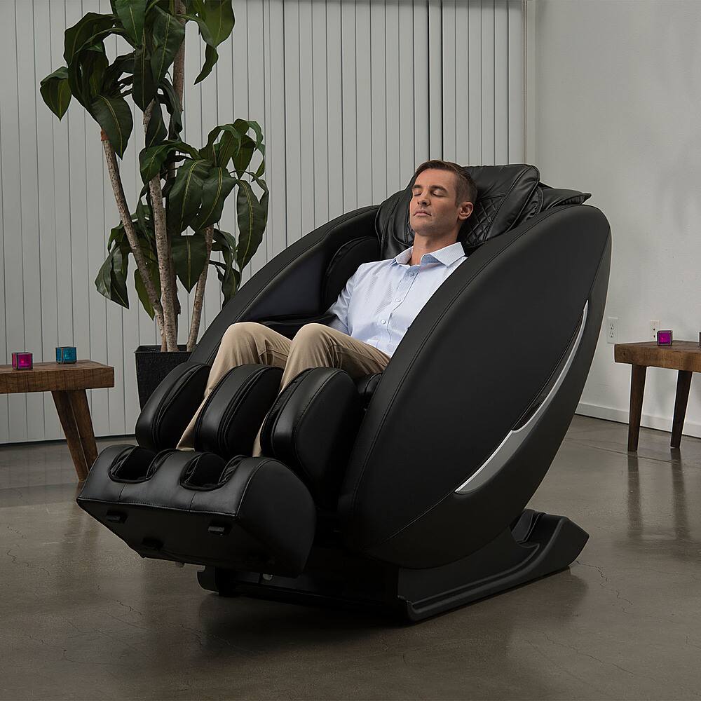 Alt View 18. Inner Balance Wellness - Ji ZeroWall Heated SLTrack Massage Chair - Black.
