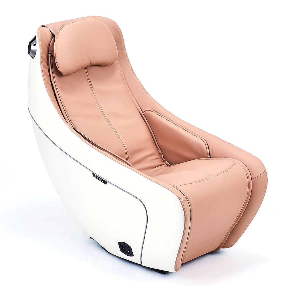 Angle View: Synca Wellness - CirC   SL Track Heated Massage Chair - Beige