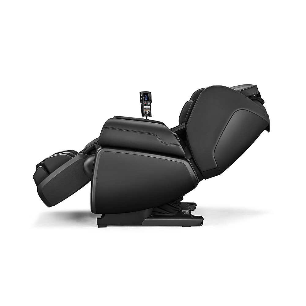 Left View: Synca Wellness - Kagra 4D Heated Premium Massage chair - Black