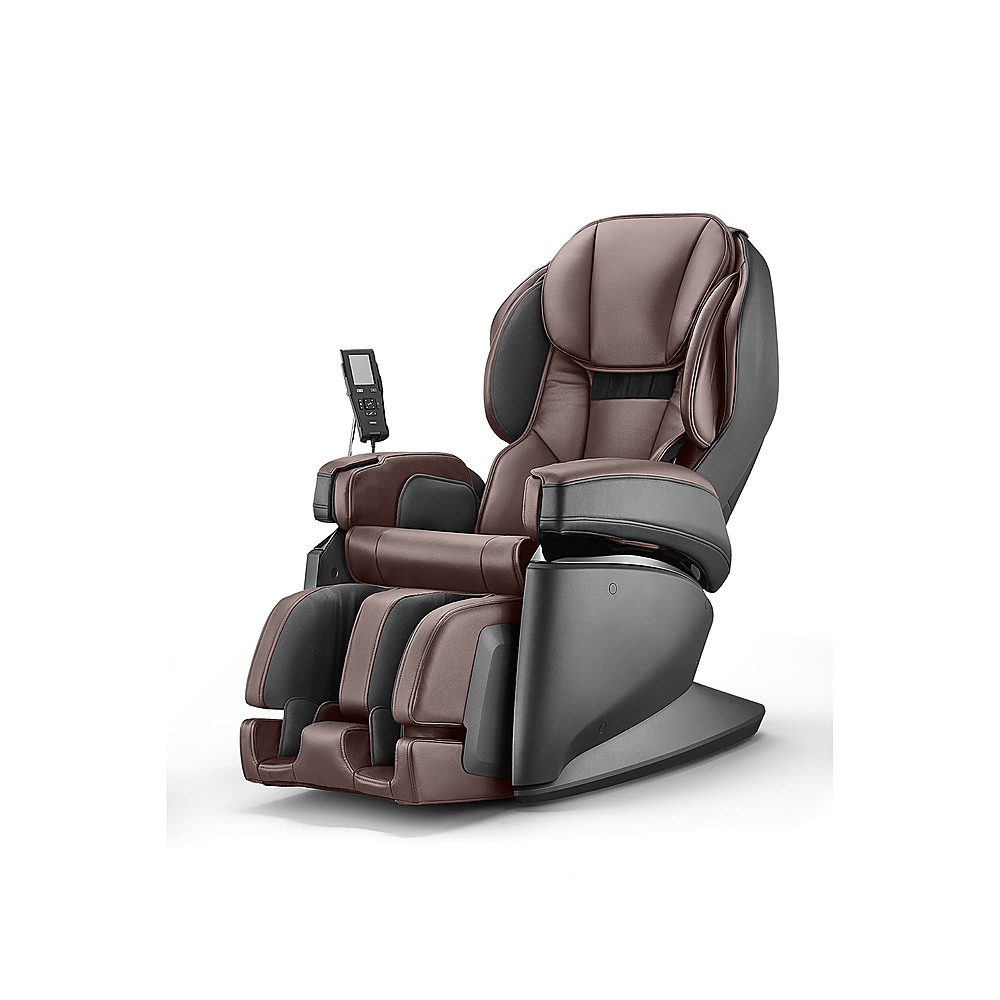 Angle View: Synca Wellness - JP1100 Made in Japan 4D Massage chair - Brown